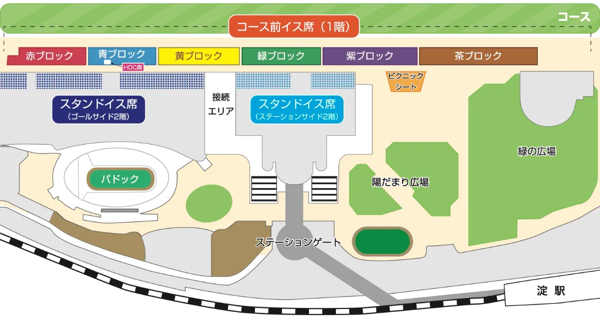 京都芸術花火2024の会場マップ