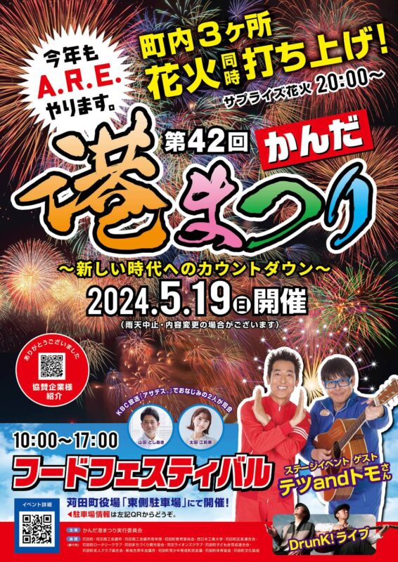 かんだ港まつりサプライズ花火大会