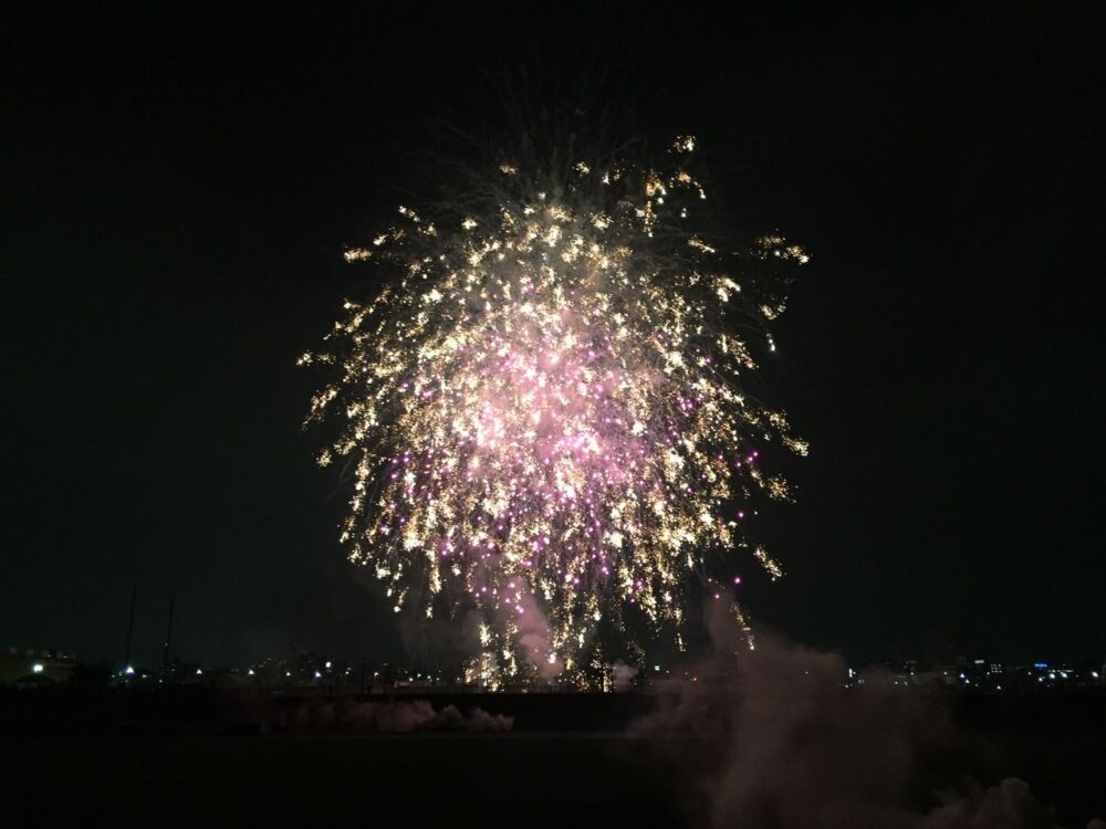 東大阪市民ふれあい祭り前夜祭花火大会
