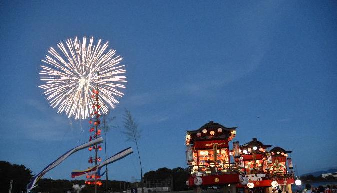 大淀祇園祭と花火大会