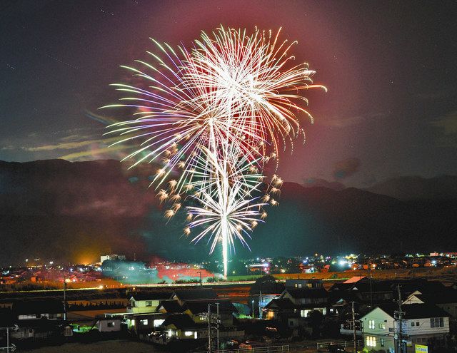 いびがわの祭り「ありがとう花火」