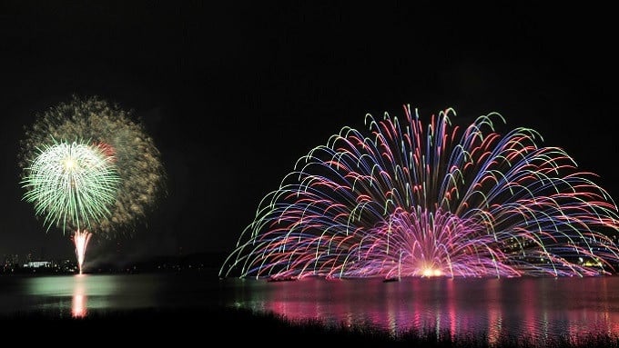 手賀沼花火大会2024