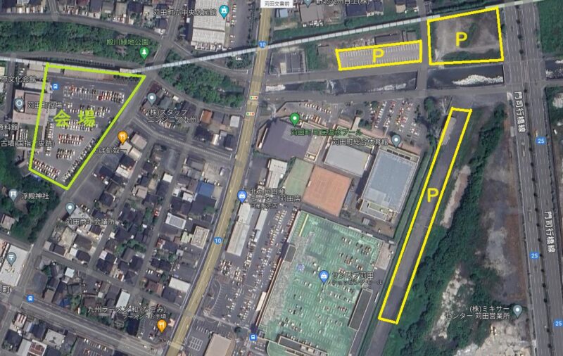 かんだ港まつりサプライズ花火大会の駐車場情報