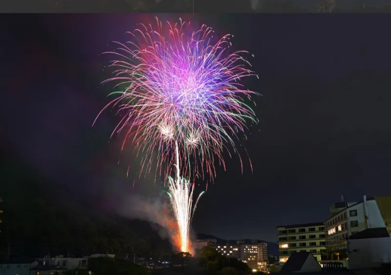 百華繚乱花火～鬼怒川焔火～