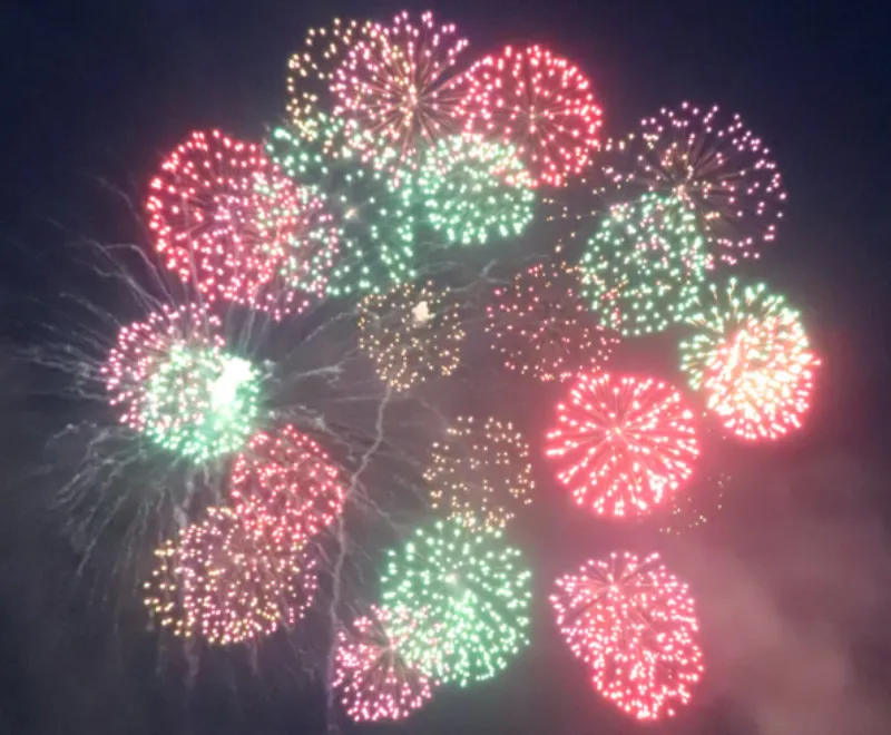 米代川花火大会