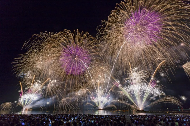 敦賀とうろう流しと大花火大会2024