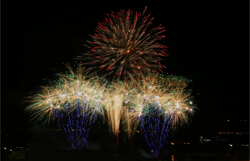いわない怒涛まつり花火大会2024
