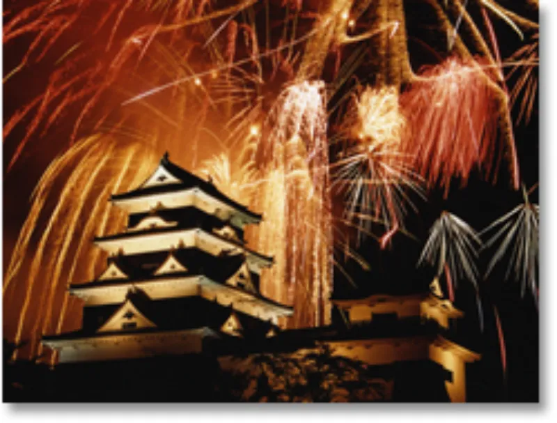 大洲川まつり花火大会