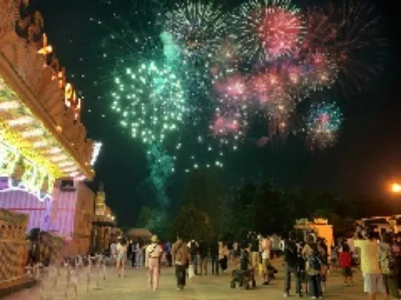 東武動物公園花火2024